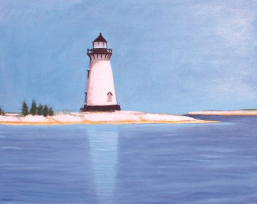 Edgartown Lighthouse- winter © Bill Buckley, all rights reserved.